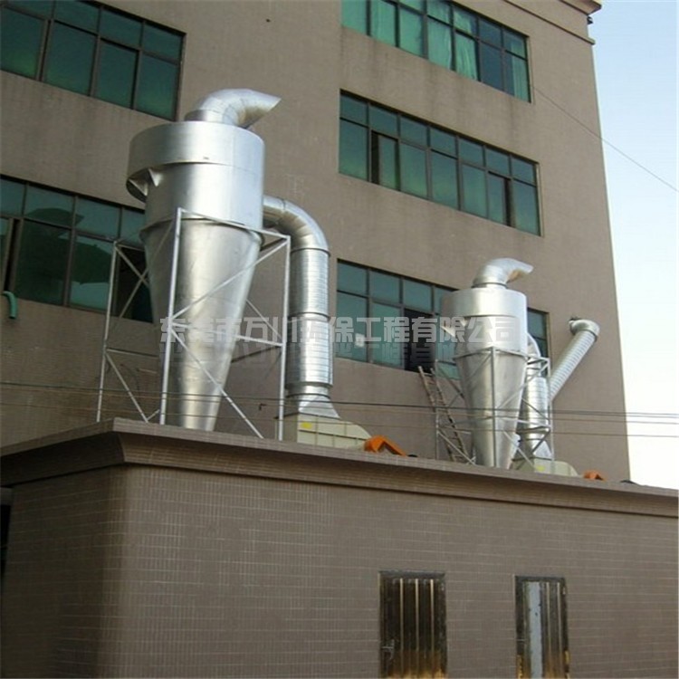 旋風(fēng)除塵器處理家具廠(chǎng)粉塵