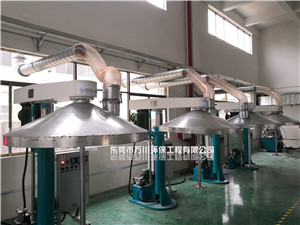 廣東化工廠(chǎng)分散機攪拌粉塵處理工程案例